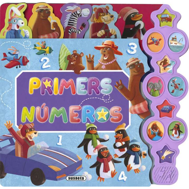 Libro infantil Primers Numeros