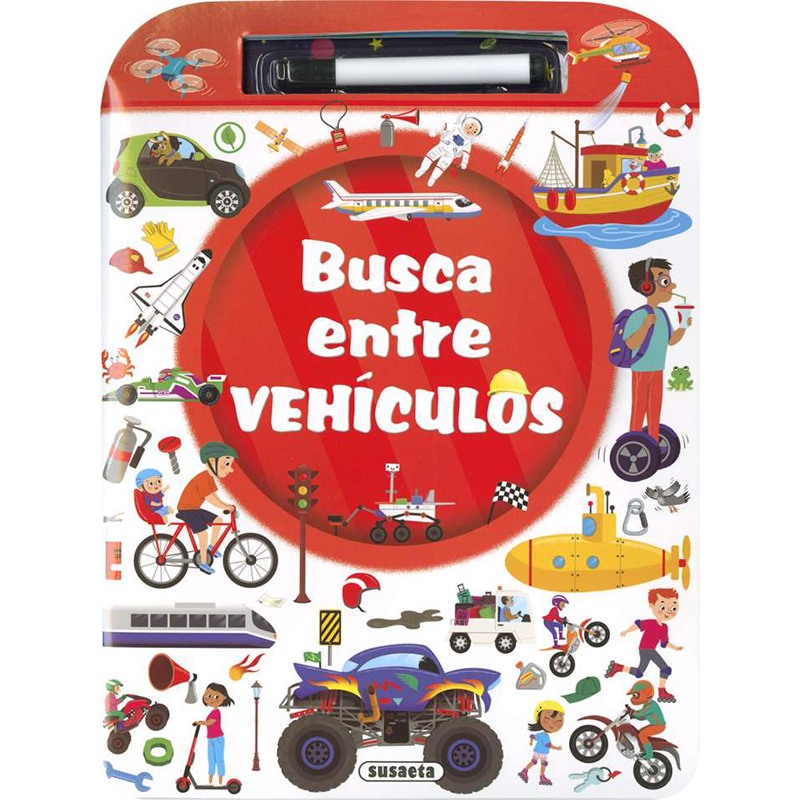 Libro infantil Vehiculos