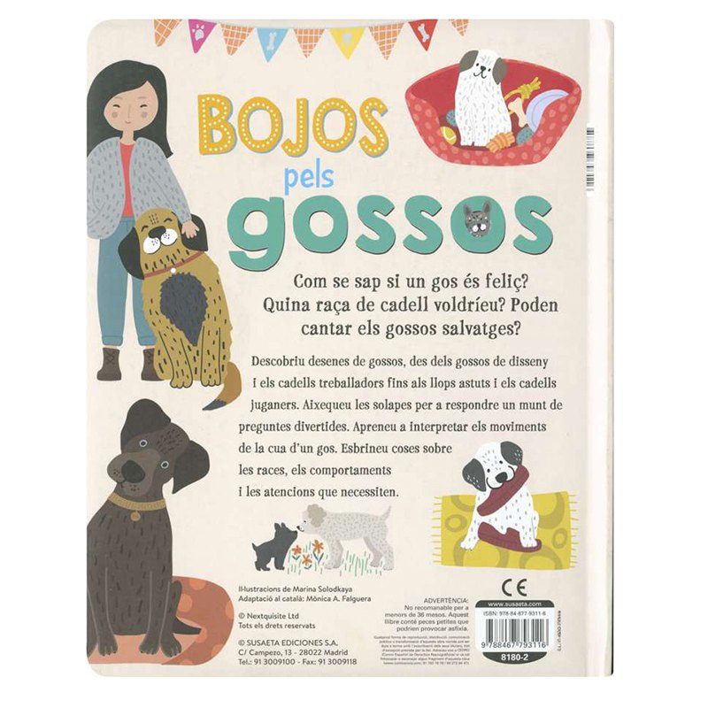 Libro infantil Bojos pels Gossos - Catalán - Imagen 2