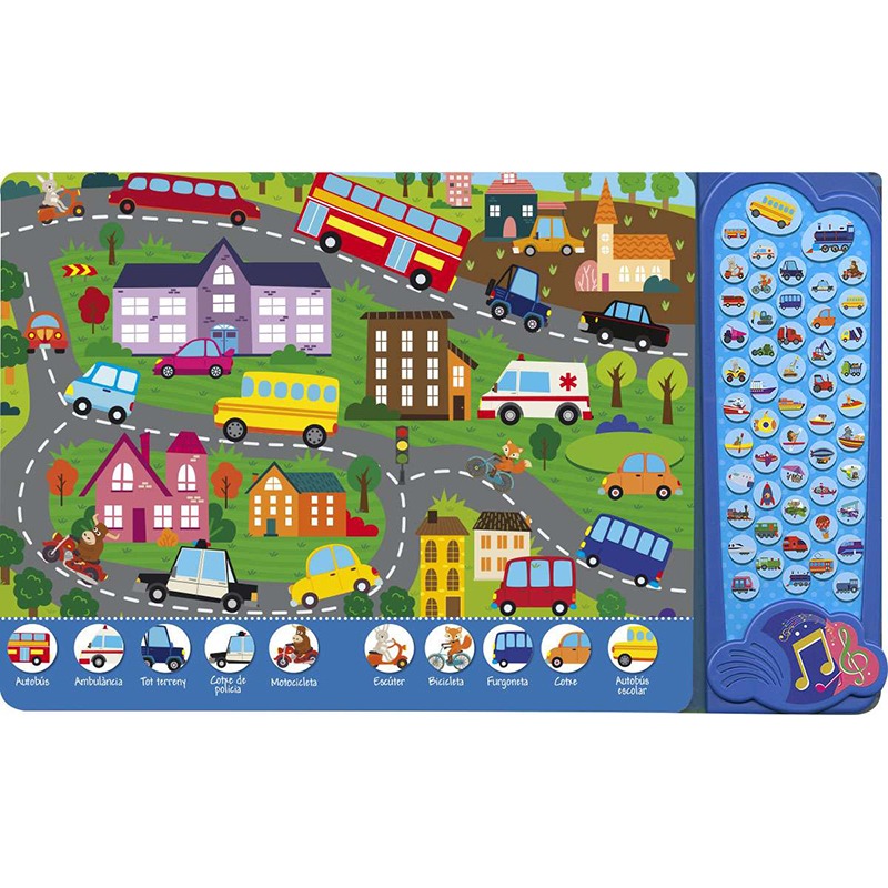 Libro infantil Vehicles - Imagen 1