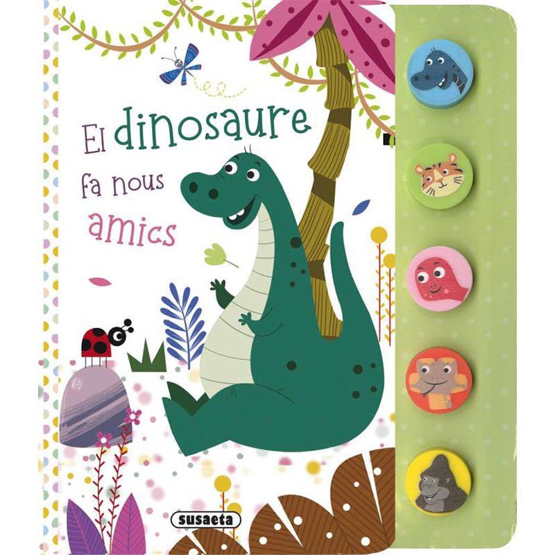 Libro infantil El Dinosaure Fa Nous Amics