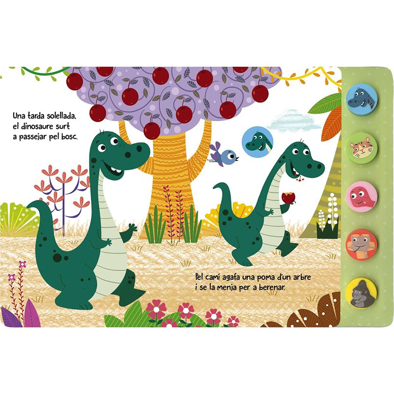 Libro infantil El Dinosaure Fa Nous Amics - Imagen 1