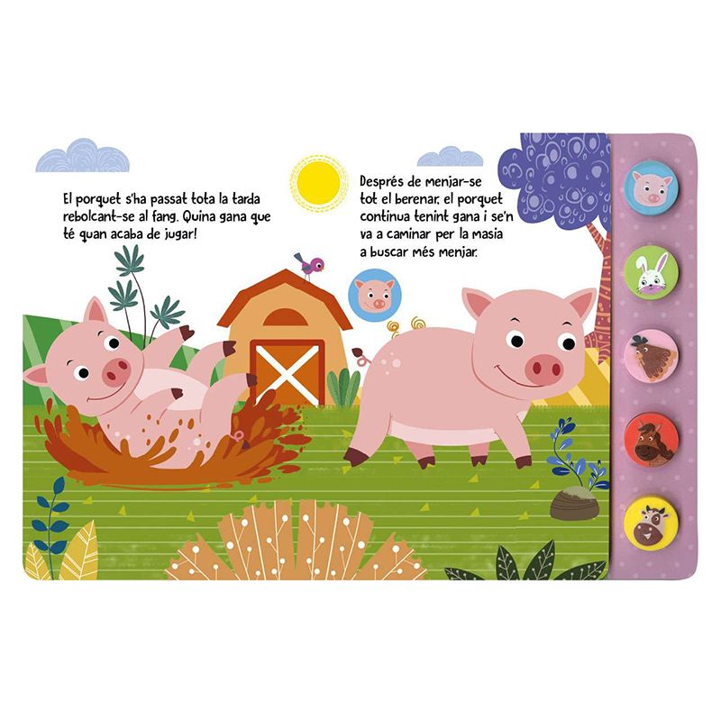 Libro Infantil El Porquet Fa Nous Amics - Catalán - Imagen 1