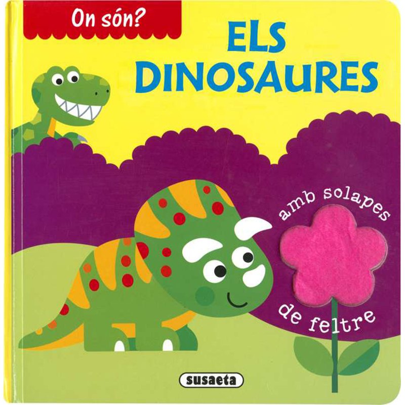 Libro infantil Els Dinosaures (On Son?)