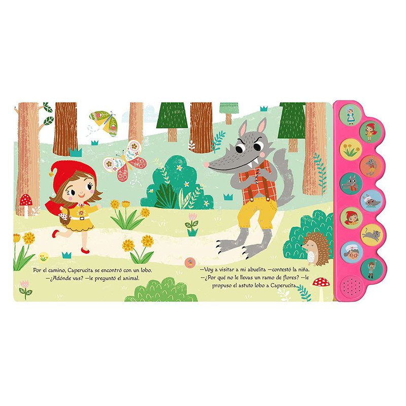 Libro Infantil Caperucita Roja con Sonidos - Imagen 1