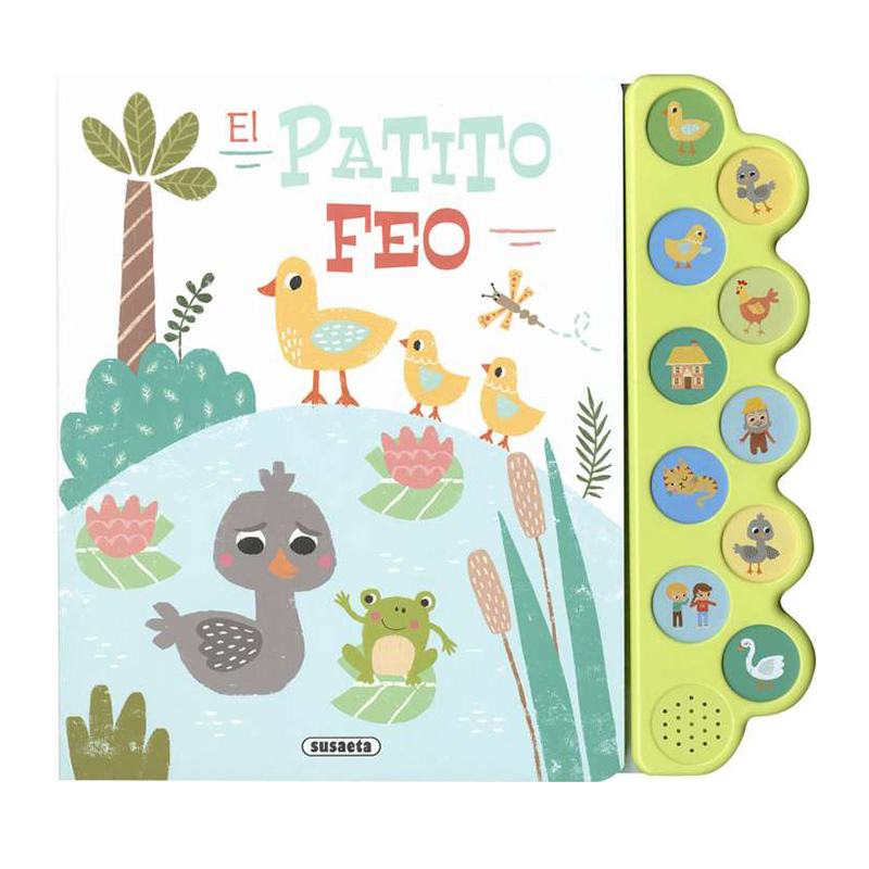 Libro Infantil El Patito Feo con Sonidos