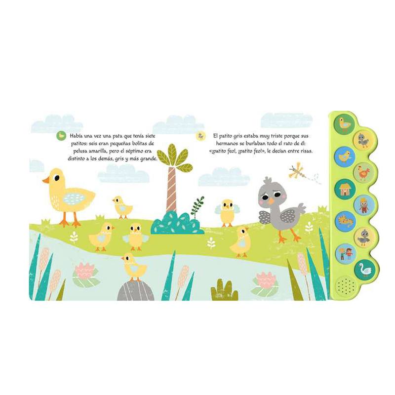 Libro Infantil El Patito Feo con Sonidos - Imagen 1