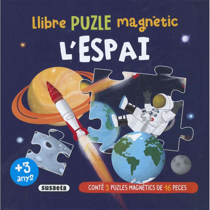 Libro infantil L'Espai (Puzle Magnetico)