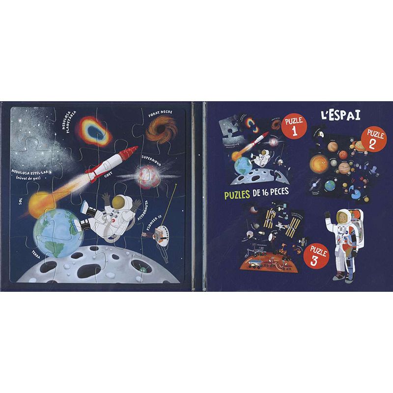 Libro infantil L'Espai (Puzle Magnetico) - Imagen 1