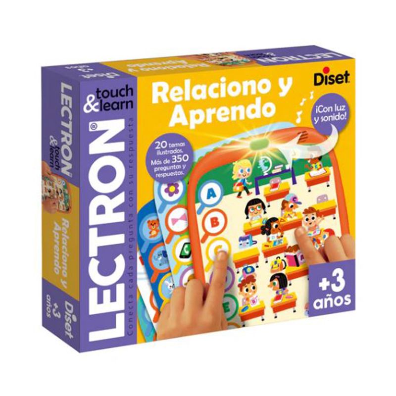 Juego Lectron Touch and Learn Relaciono y Aprendo