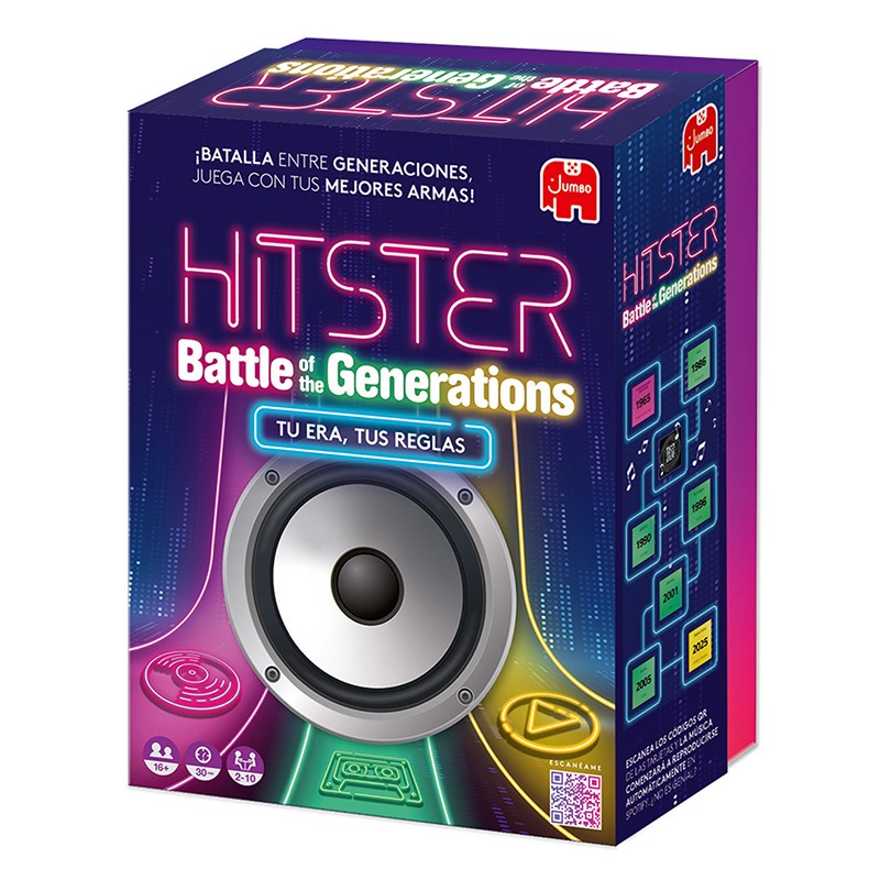 Jogo Hitster - Batalha de Gerações - Edição ES