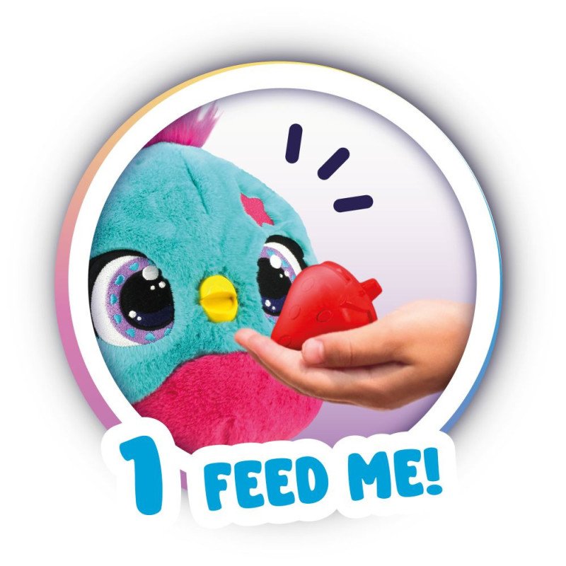 Peluche interactivo Gallina Chick-a-Boo Funtasy Family - Imagen 2