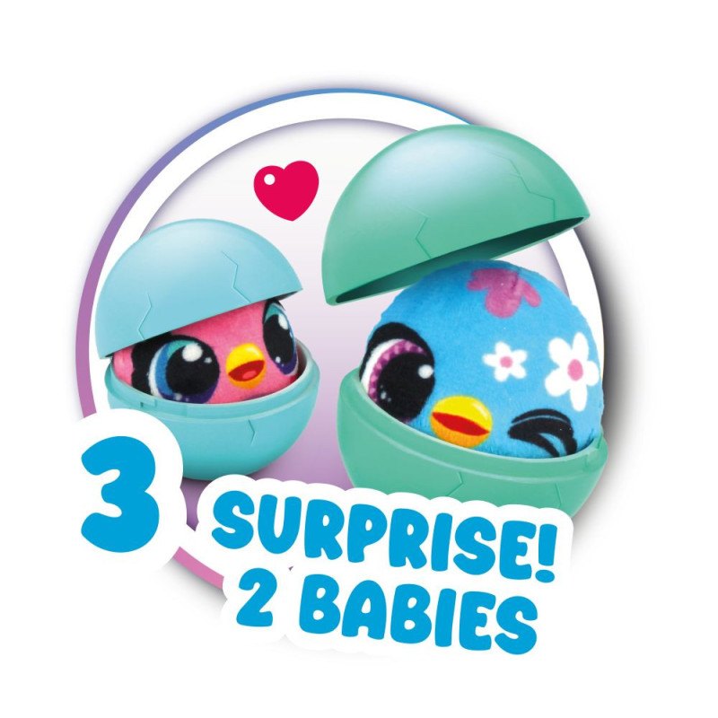 Peluche interactivo Gallina Chick-a-Boo Funtasy Family - Imagen 4