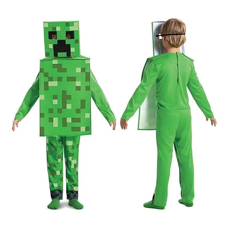 Minecraft Disfraz Creeper 7-8 Años - Imagen 1