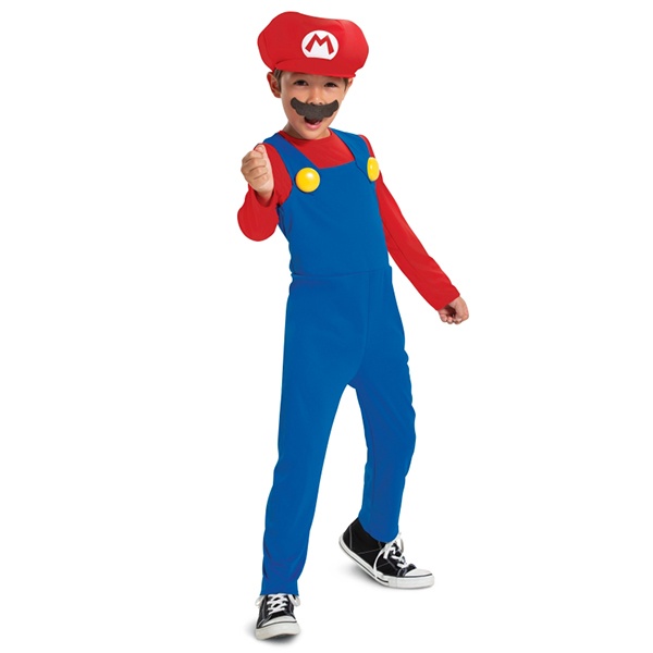 Disfraz Super Mario Lujo 3-4 Años