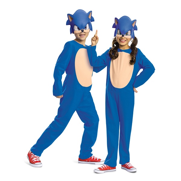 Disguise Fantasia Sonic 2 para adultos do filme Sonic, Conforme