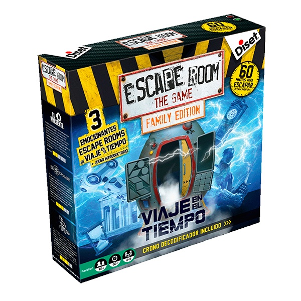 Juego Escape Room Viaje en el Tiempo