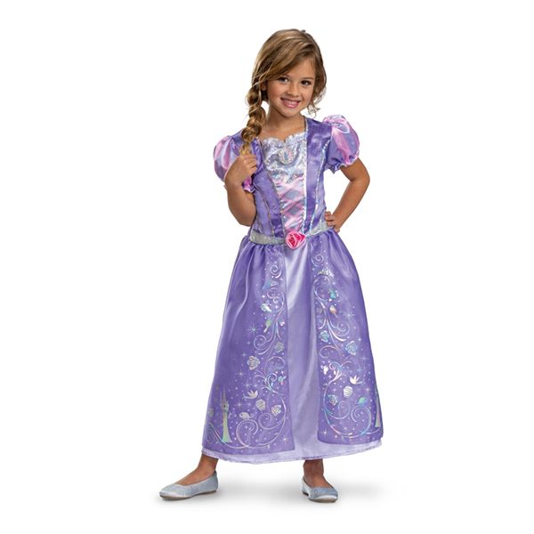 Disfressa Rapunzel 100 Aniversari 7-8 Anys - Imatge 1