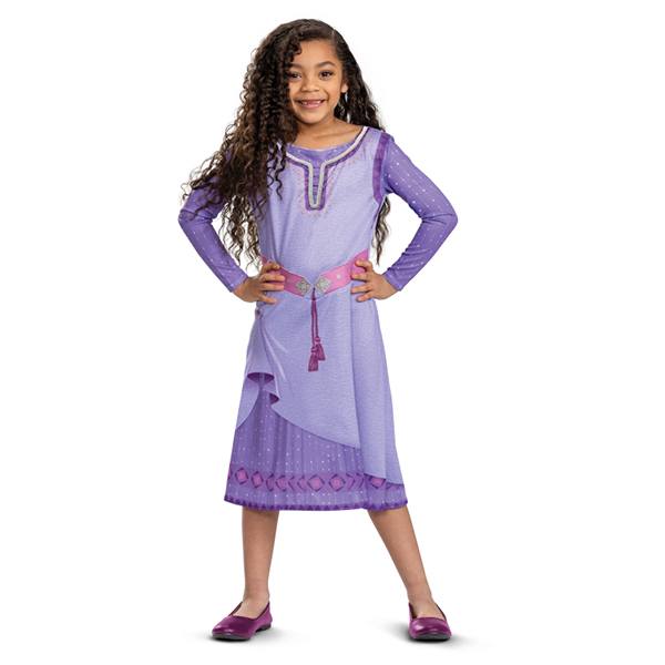 Disfraz Disney Wish Asha Classic Talla 7-8 Años
