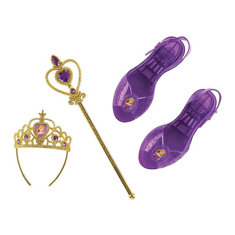 Disney Princess Conjunto Sapatos e Acessórios Rapunzel