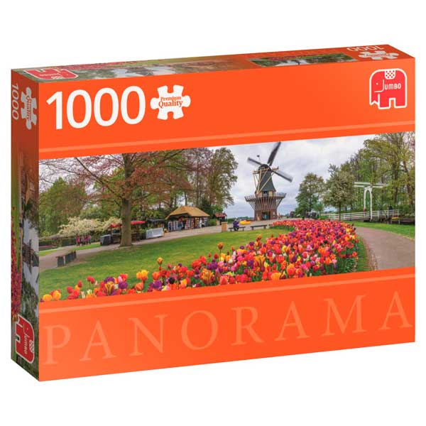 Diset Puzzle 1000P Widescreen Holanda - Imagem 1
