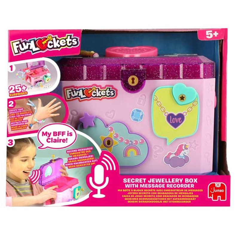 Joyero Secreto con Grabadora Mensajes Funlocket - Imagen 1