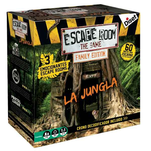 Jogo Escape Room Family La Jungla - Imagem 1