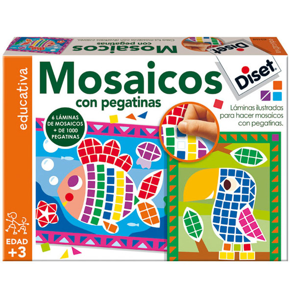 Juego Mosaico con Pegatinas - Imagen 1