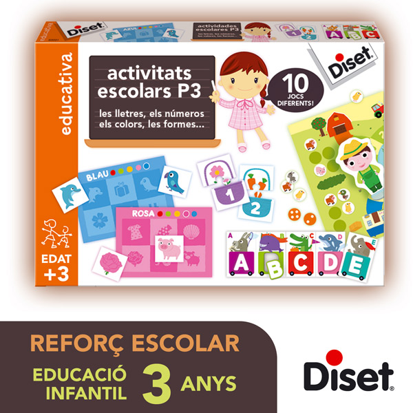 Joc Activitats Escolars P3 en Catala - Imatge 1