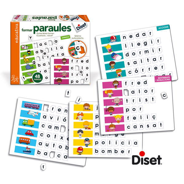 Diset Jogo Formar Palavras em Catalão - Imagem 1