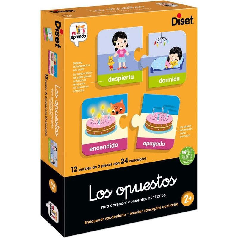 Jogo educativo Os Opostos