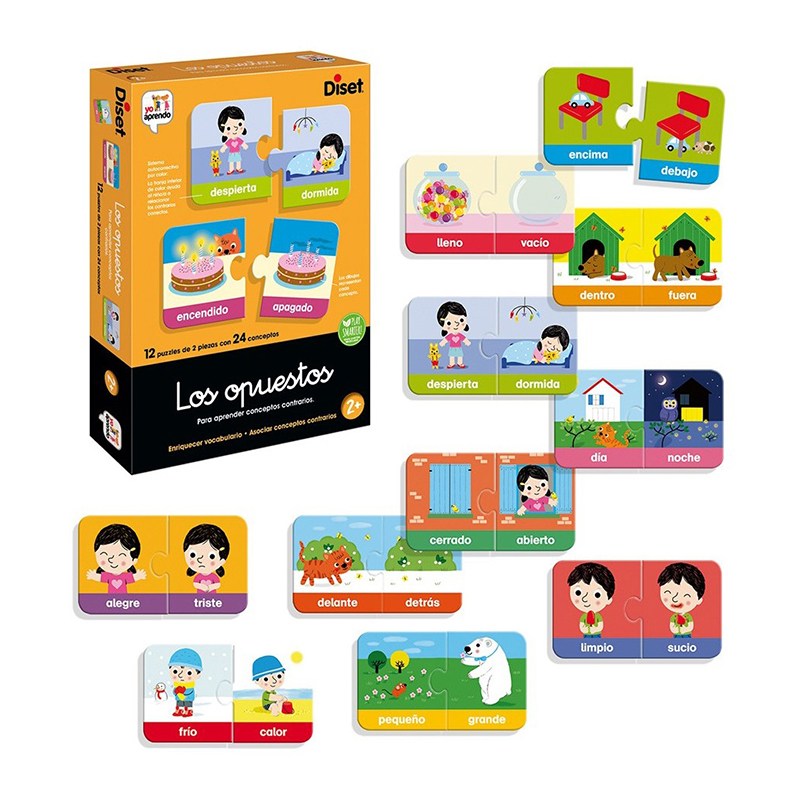 Juego educativo Los Opuestos - Imagen 1