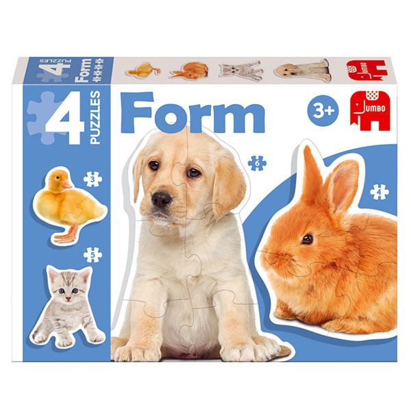 Puzzle Form Photo Animals - Imatge 1
