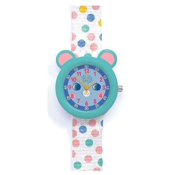 Djeco Relógio Analógico Infantil Mouse - Imagem 1
