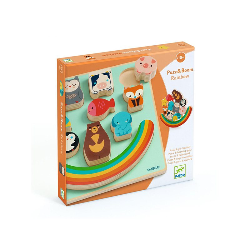 Djeco Puzz and Boom Rainbow