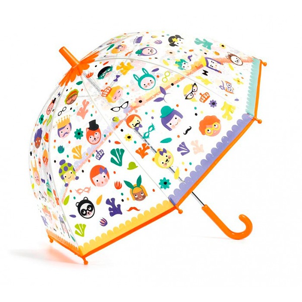 Djeco Guarda-chuva Infantil Caras - Imagem 1