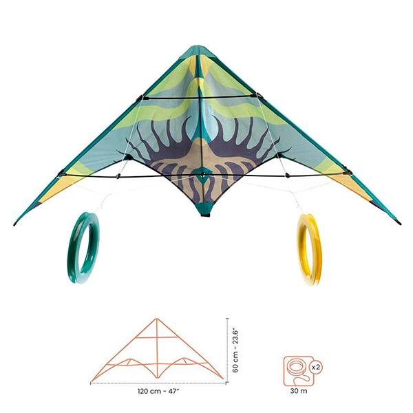 Djeco Cometa Onda Verde - Imagem 1
