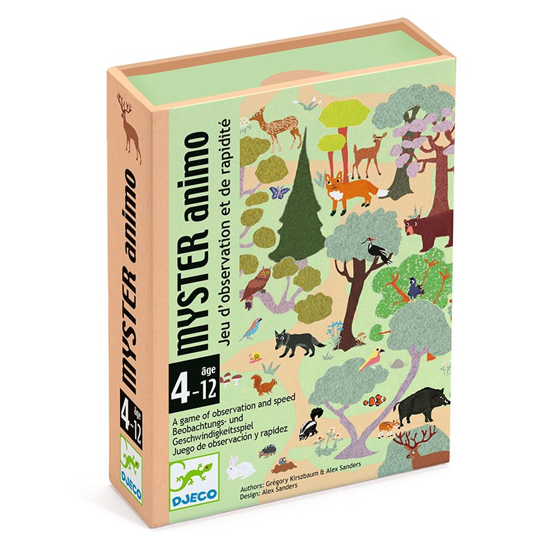 Djeco Jogo De Cartas Myster Animo