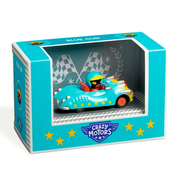 Crazy Motors Carro Blue Gun - Imagem 1