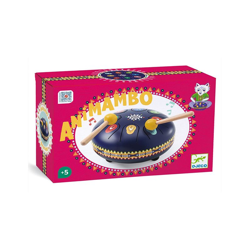 Djeco Tambor Metálico Animambo - Imagem 1