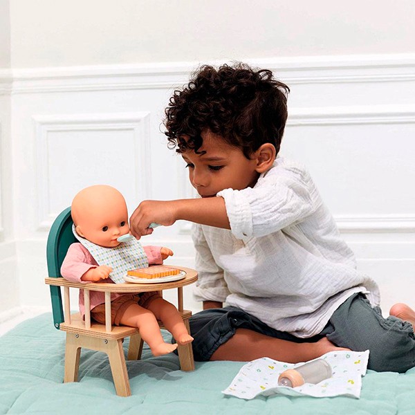Djeco Cadeira Alta Madeira Bonecas - Imagem 1