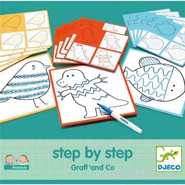 Djeco Step by Step Graff Co Edulodo - Imatge 1