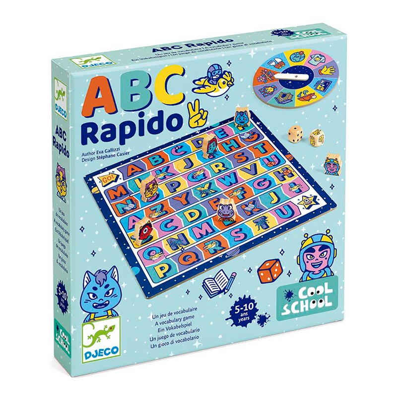 Djeco Jogo De Vocabulário Abc Rápido