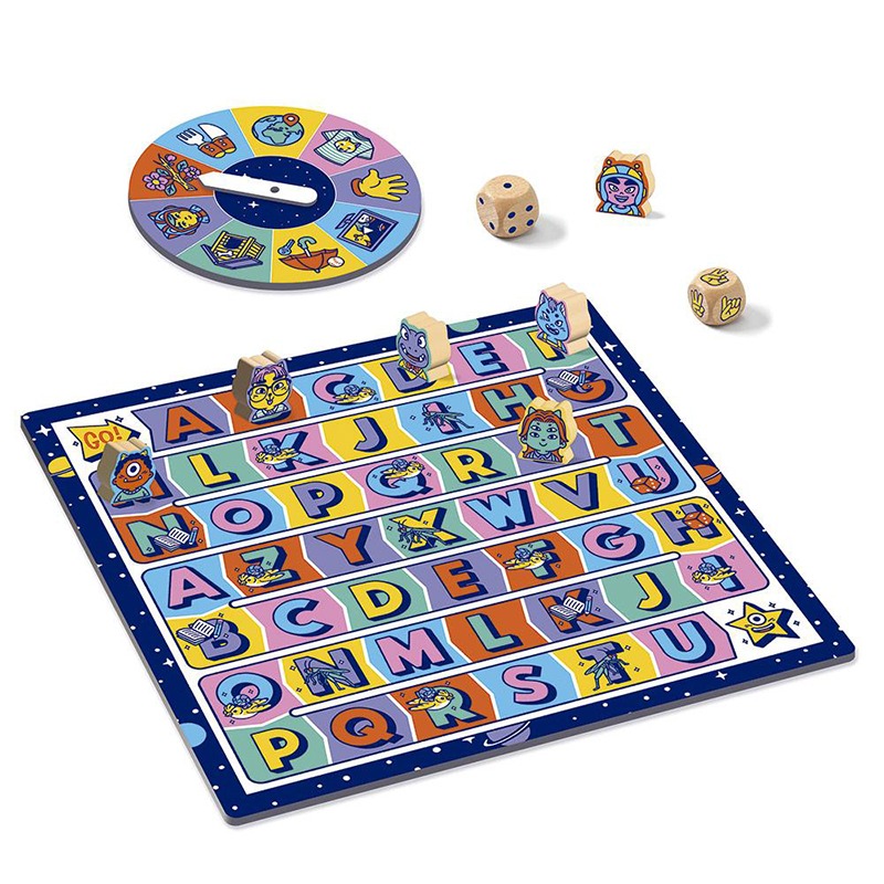 Djeco Jogo De Vocabulário Abc Rápido - Imagem 1