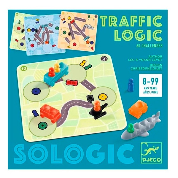 Djeco Traffic Logic Sologic - Imatge 1