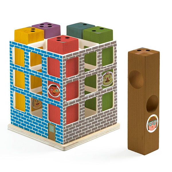 Djeco Jogo de Lógica Hotelológica - Imagem 1