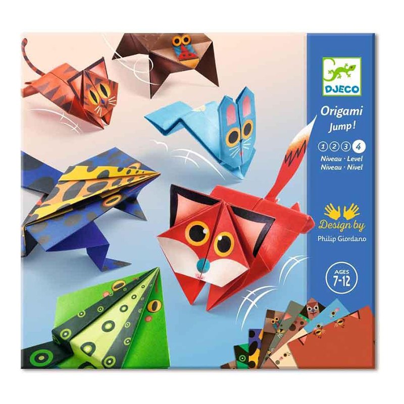 Djeco Origami Animais Saltitantes