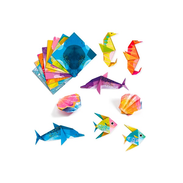 Djeco Origami Animais Marinhos - Imagem 2