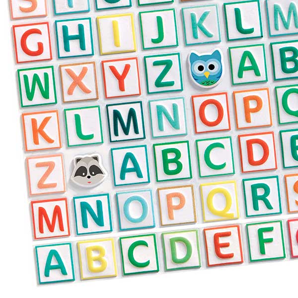 Djeco Pegatinas del abecedario - Imatge 1