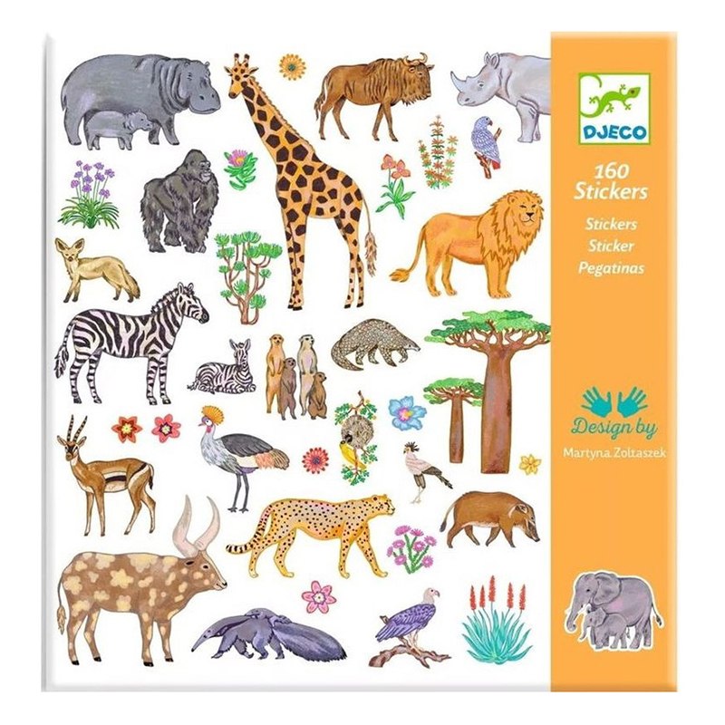 Djeco Kenia 160 Stickers